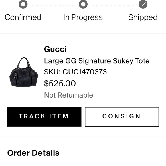 Gucci Sukey Navy Tote bag - Picture 12 of 14